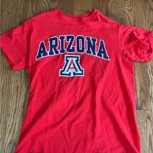 Fanatics Red Arizona Graphic Short Sleeve Tee